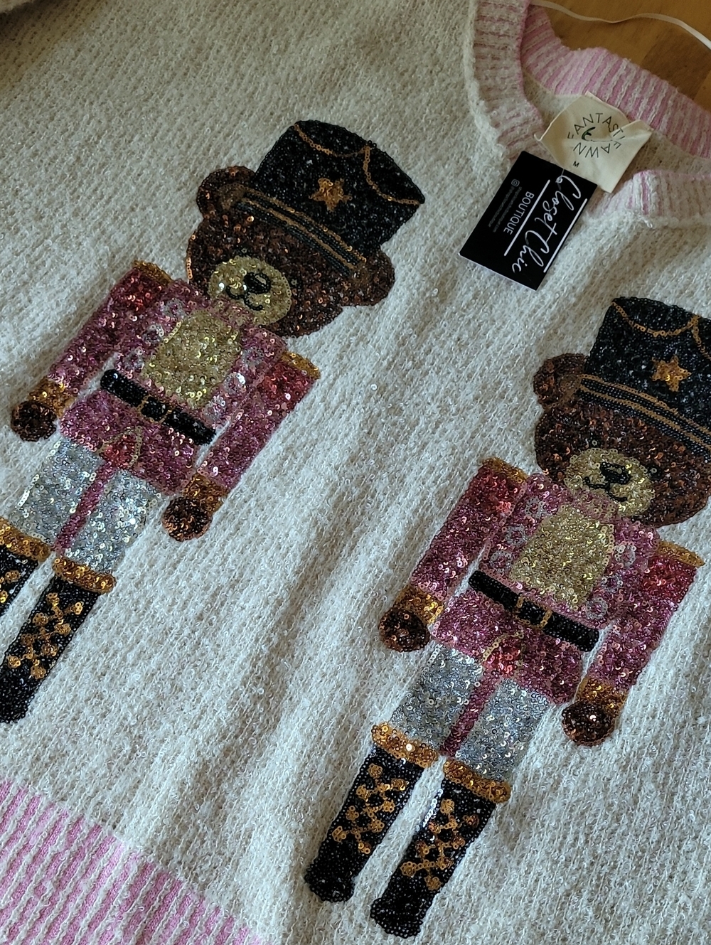 Beary Merry Oversized Sweater - Picture 2 of 15